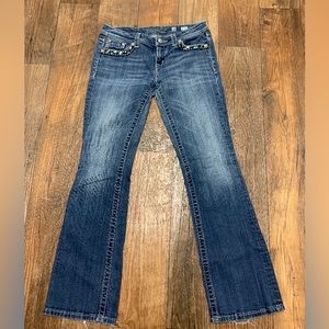 miss me 28 x 33 easy boot cut jeans